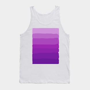 Purple Ombre Digital Art Tank Top